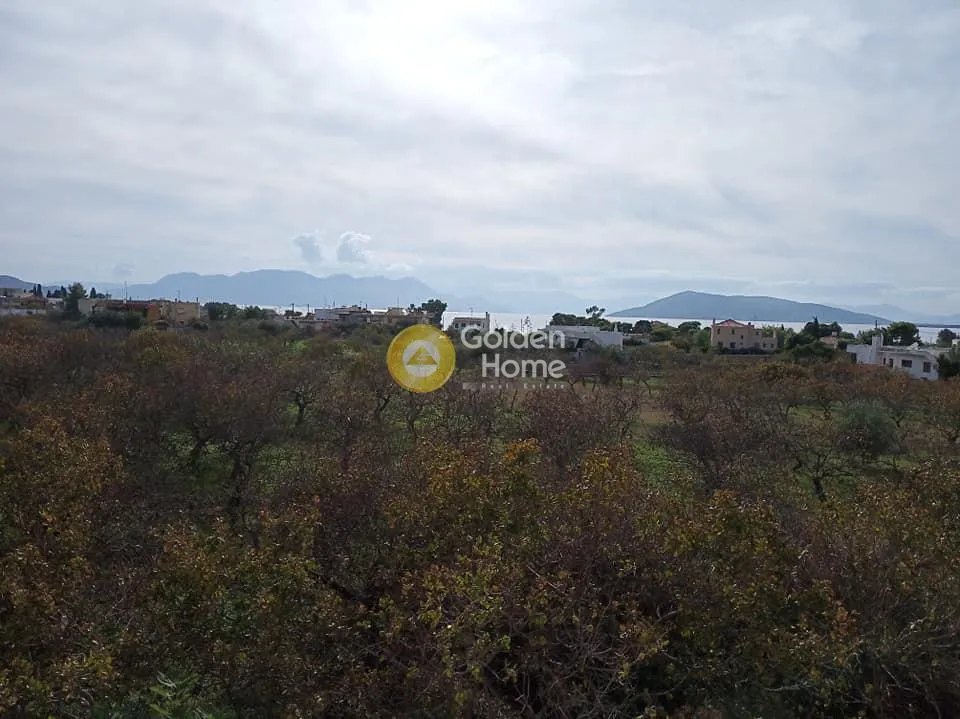 Jardin - Development Plot with Sea View in Egina Centre