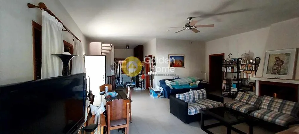 Séjour - Duplex Villa with Sea View in Oropos