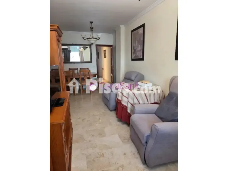 Séjour - Reformed Apartment with Air Conditioning in Viñuela