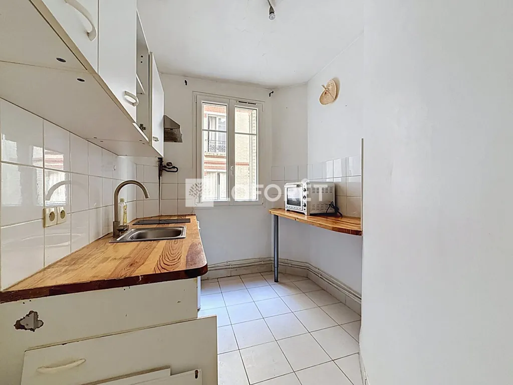 Cuisine - Studio Art Nouveau avec Ascenseur à Paris 16ème