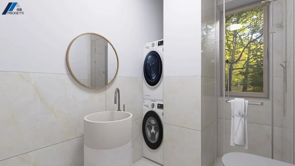 Salles de bain - Modernised Trilocale with Garden in Cervignano d'Adda
