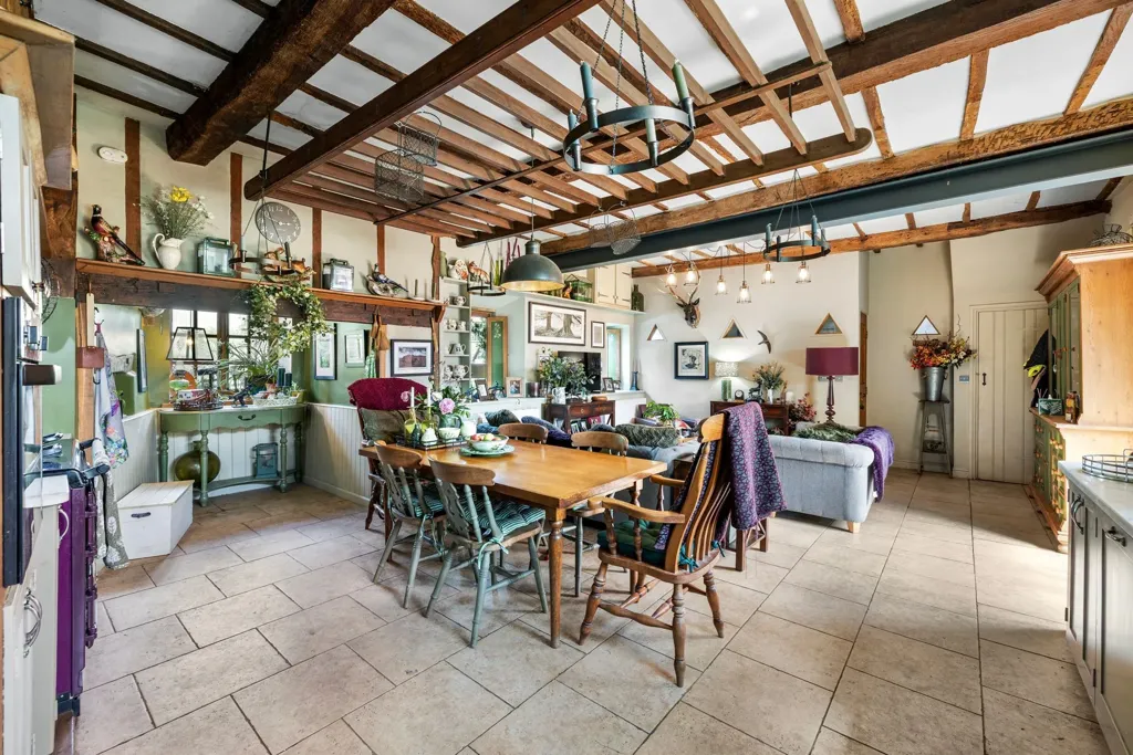 Sala da pranzo - Casa con 7 camere a Diddlebury