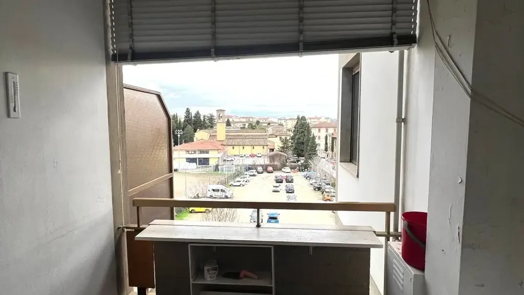 Balcon - 6-Bedroom Apartment with Garden View in Florence
