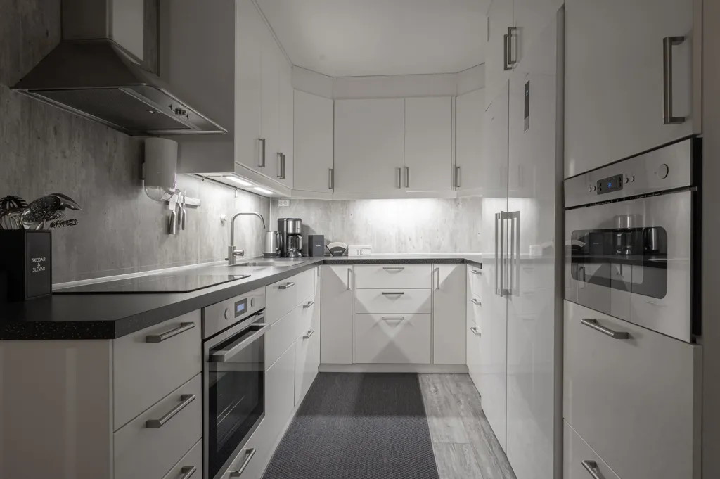 Cucina - Modern Flat with Balcony in Vindfället