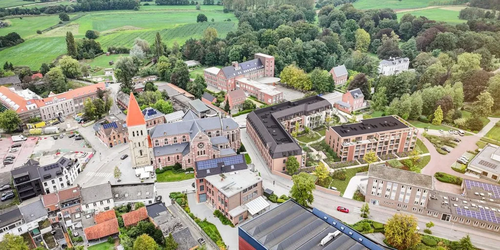 Vue aérienne - Appartement Neuf avec 3 Chambres à Berlaar