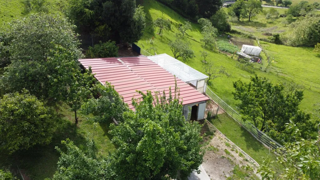 Vue aérienne - Buildable Plot with Garden in Leorio