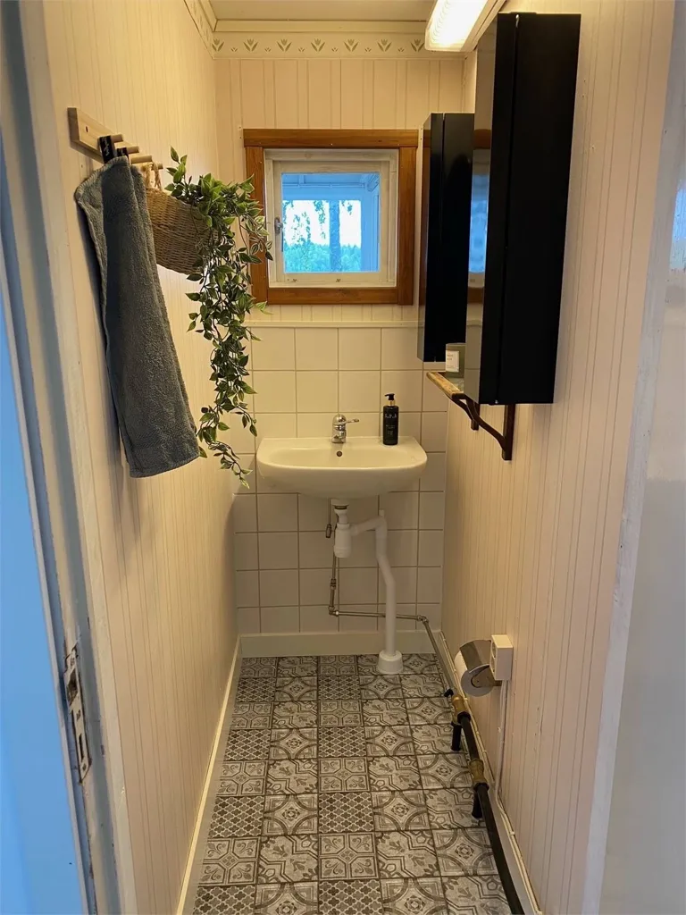 Salles de bain - Cottage with Sea View in Rosvik