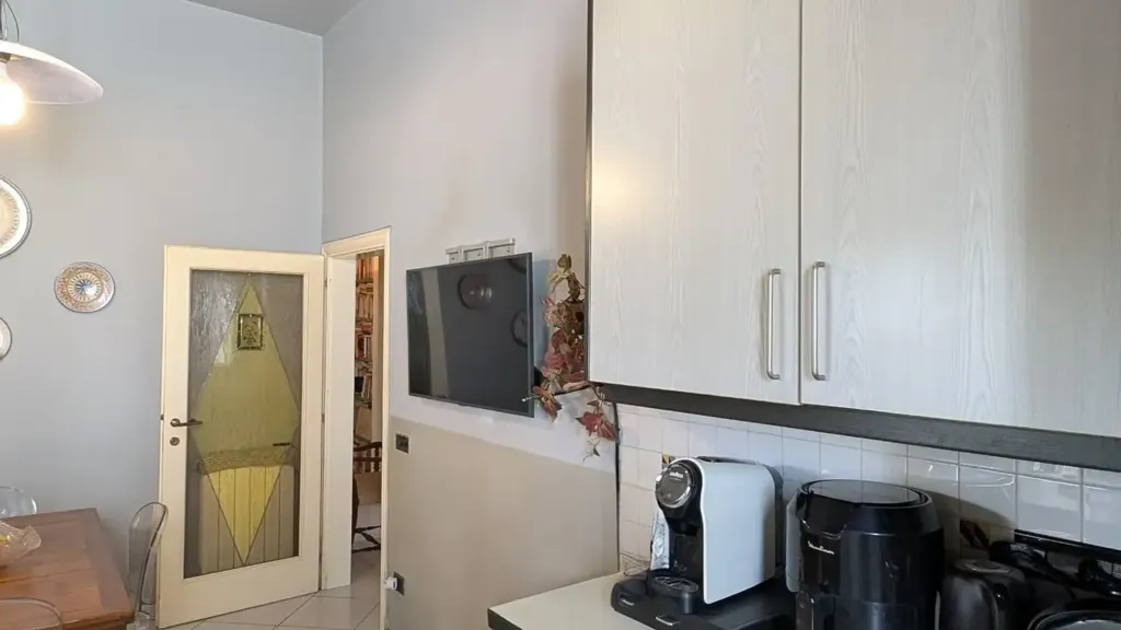 Köök - Rustic Apartment with Terrace in Sovigliana