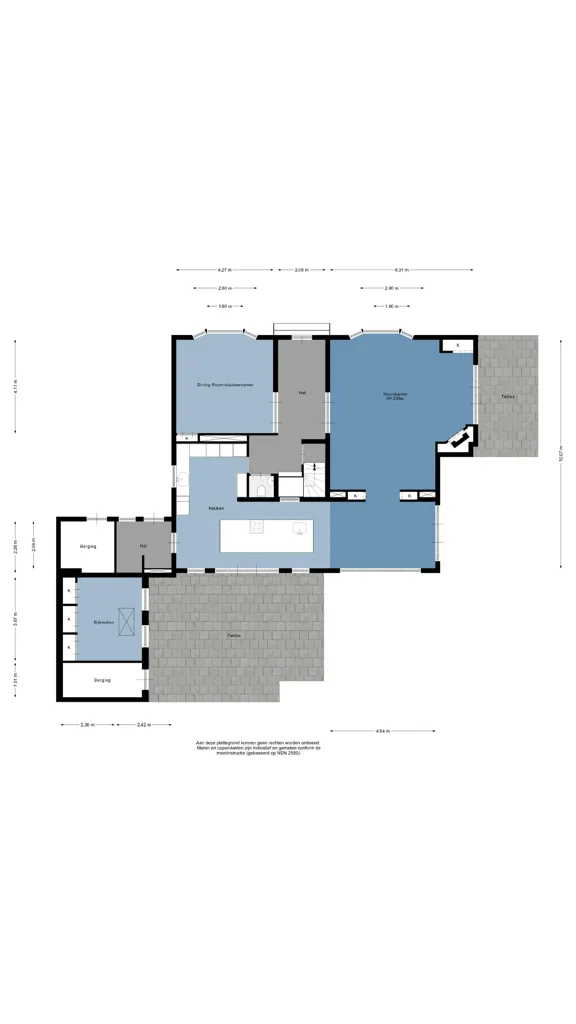 Floor Plan - Villa with Garden in Rotterdam-Kralingen
