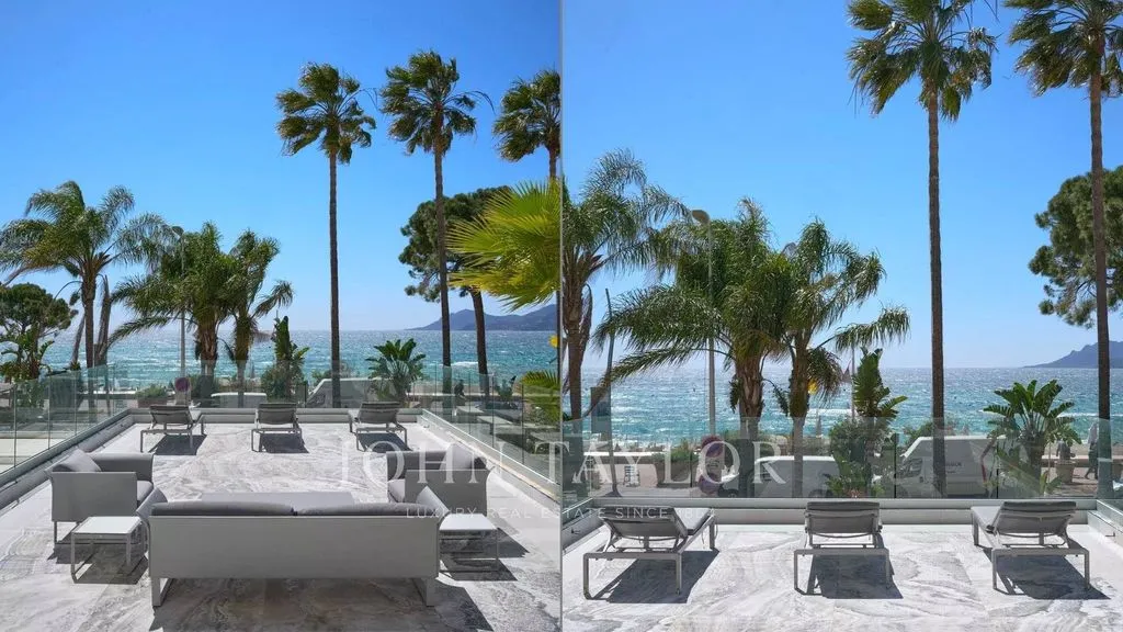 Terrasse - Appartement Luxe avec Terrasse à Cannes