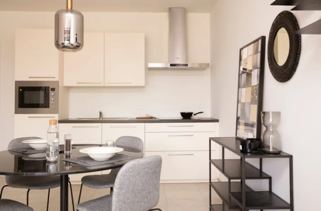 Salle à manger - Appartement avec Terrasse à Zemst