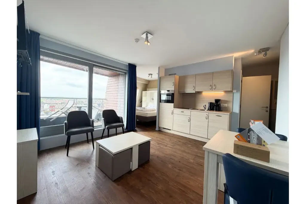 Séjour - Appartement Meublé avec Terrasse à Blankenberge