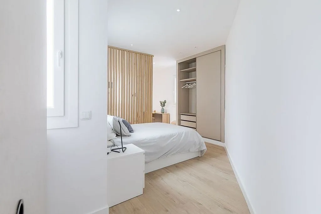 Bedrooms - Modern Studio with Air Conditioning in Salamanca