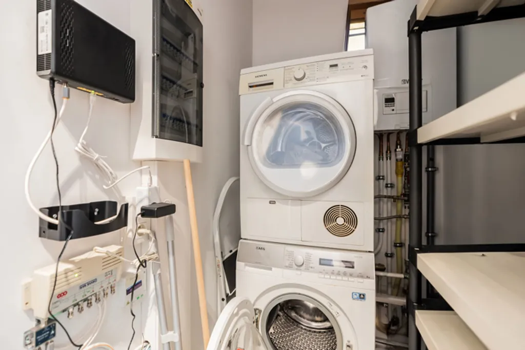 Utility Room - Modern Flat with Balcony in Jambes