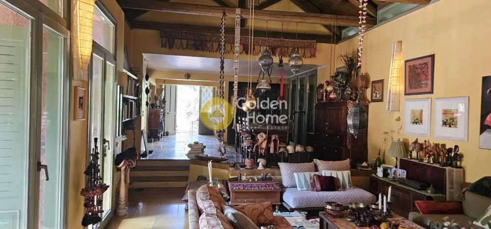 Soggiorno - Charming Villa with Garden in Várkiza