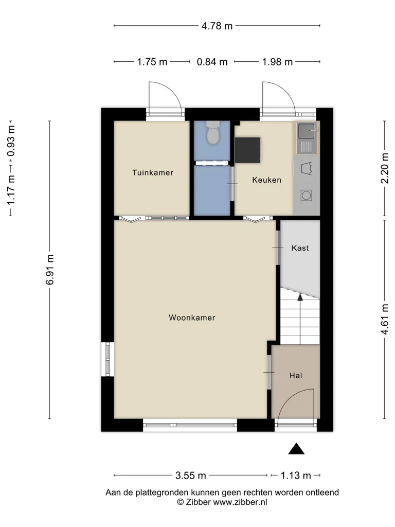 5-toaline maja asukohas Rotterdam