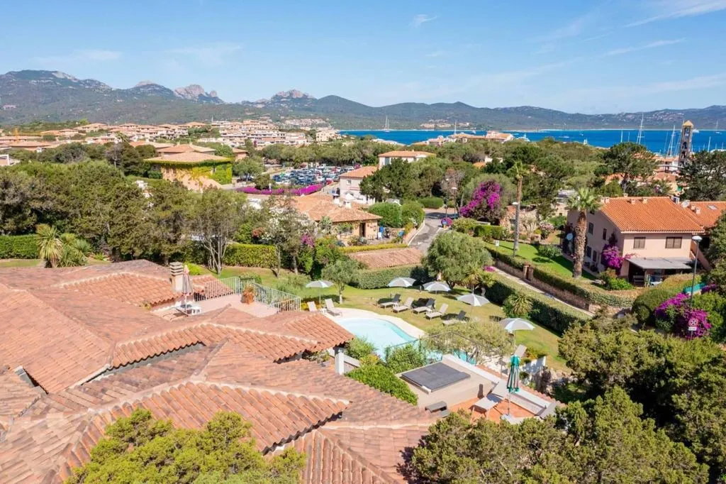 Vue aérienne - Luxury Villa with Pool in Porto Rotondo