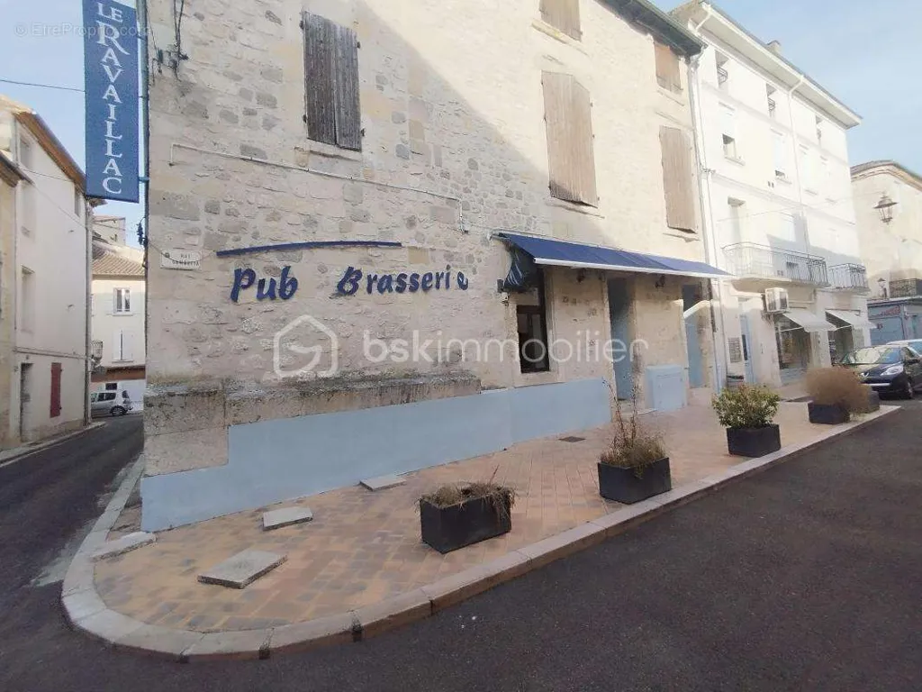 Exterior - Rental Building with Bar-Restaurant in Nérac
