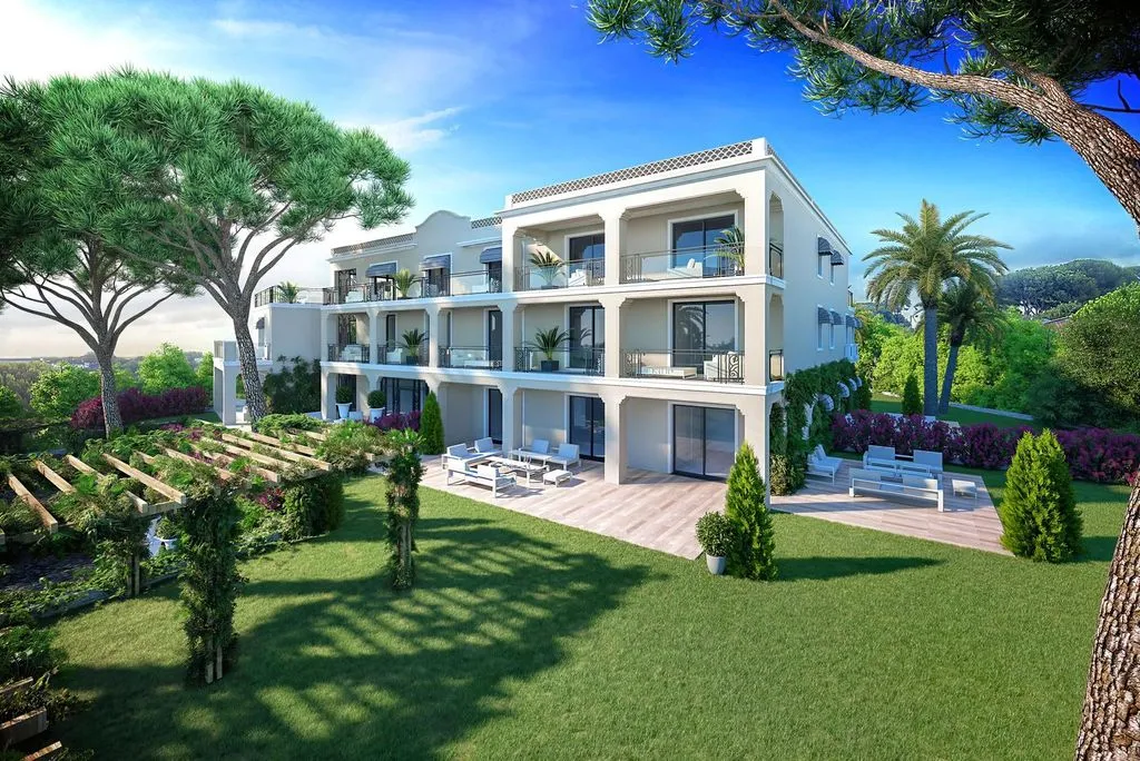 Extérieur - Appartement Luxe avec Piscine au Cap d'Antibes