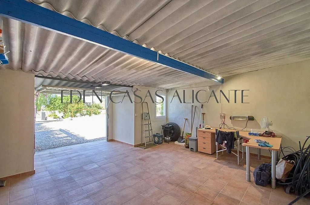 Garage - Modern Chalet with Pool in Busot