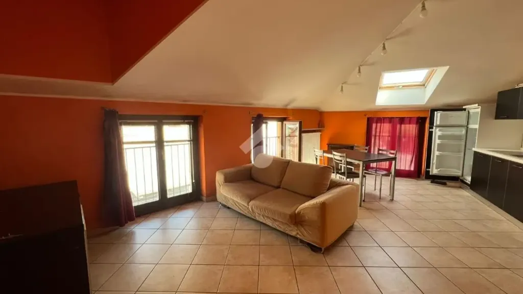 Séjour - 3-Bedroom Apartment with Garage in Revello
