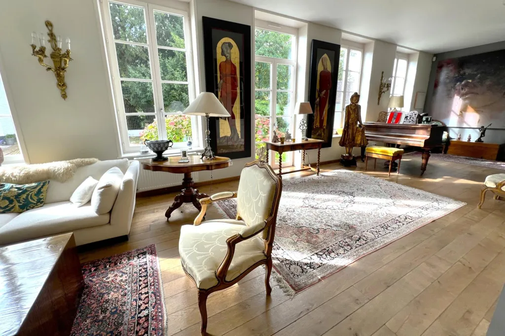 Séjour - Maison 8 pièces à Santes