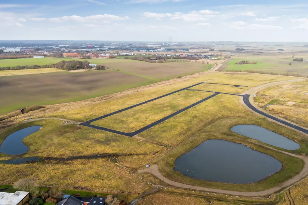 Vista aerea - Year-Round Plot with 5G Coverage in Holstebro