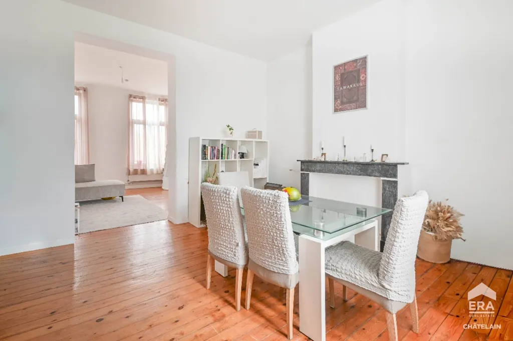 Salle à manger - Appartement 2 Chambres avec Terrasse à Uccle