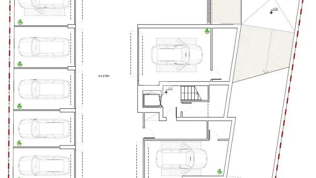 Floor Plan - Modern Bilocale with Terrace in Chievo, Verona