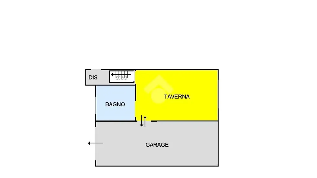 Plaan - Villa with Garden in Copparo
