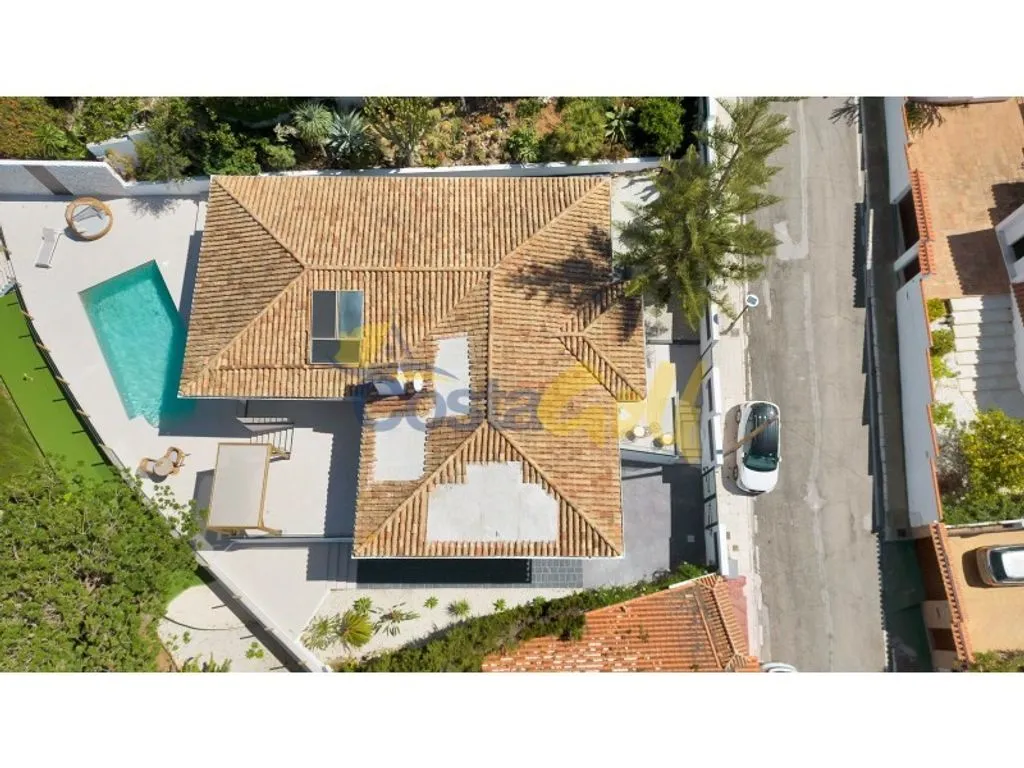 Vue aérienne - Luxury Villa with Pool in Elviria, Marbella