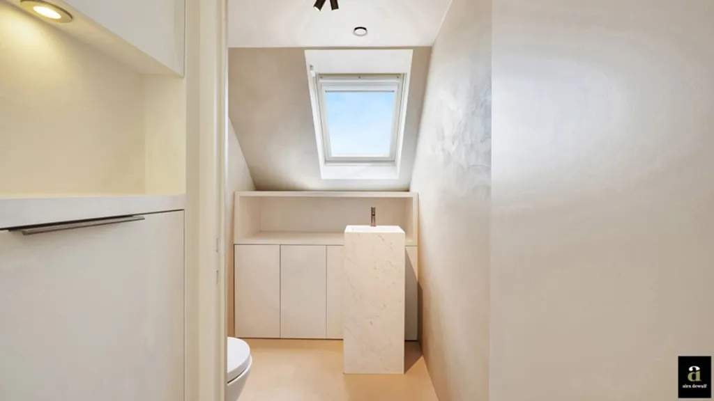 Salles de bain - Penthouse Ensoleillé avec Terrasses à Knokke