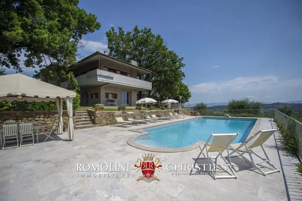 Pool - Villa with Pool and Olive Grove in Sinalunga, Tuscany
