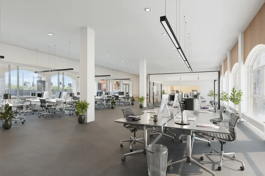 Studio - Office Space with Corner Location in Odense