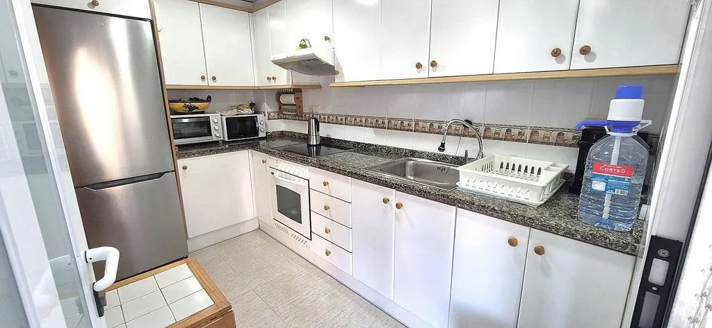 Cuisine - Apartment with Terrace and Pool in Daimús