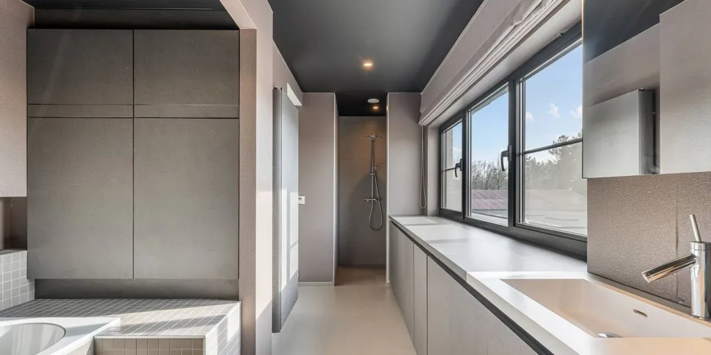 Salles de bain - Duplex avec Terrasse et Jardin à Genk