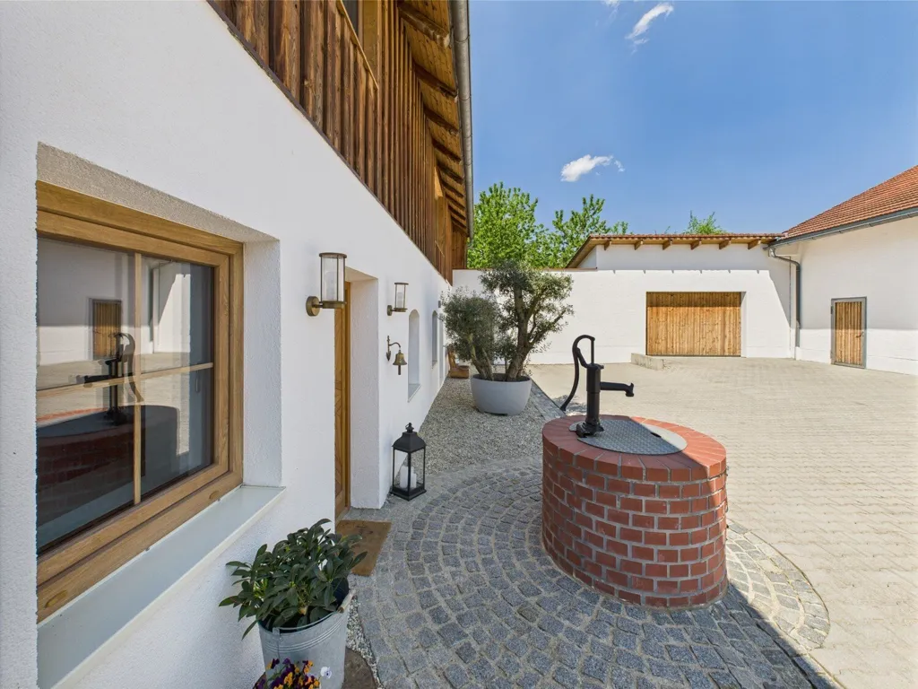 Garden - 3-bedroom house in Frontenhausen