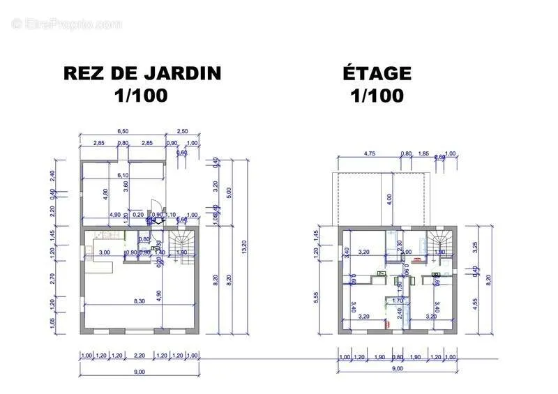 Plan - Terrain avec Permis de Construire à La Roquette-sur-Siagne