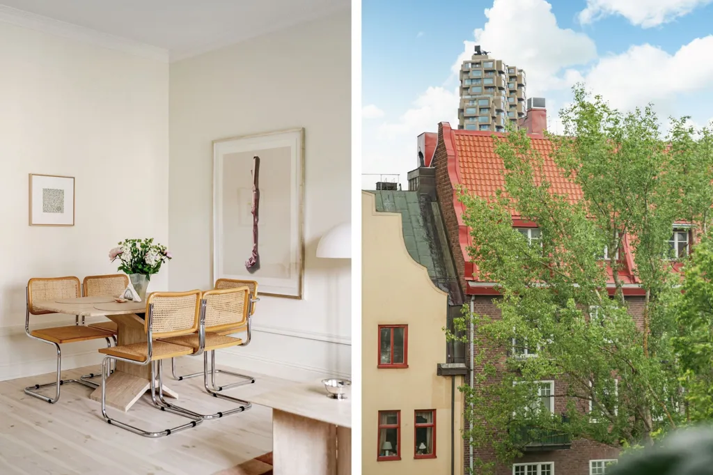 Salle à manger - Renovated 1900s Flat with View in Birkastan