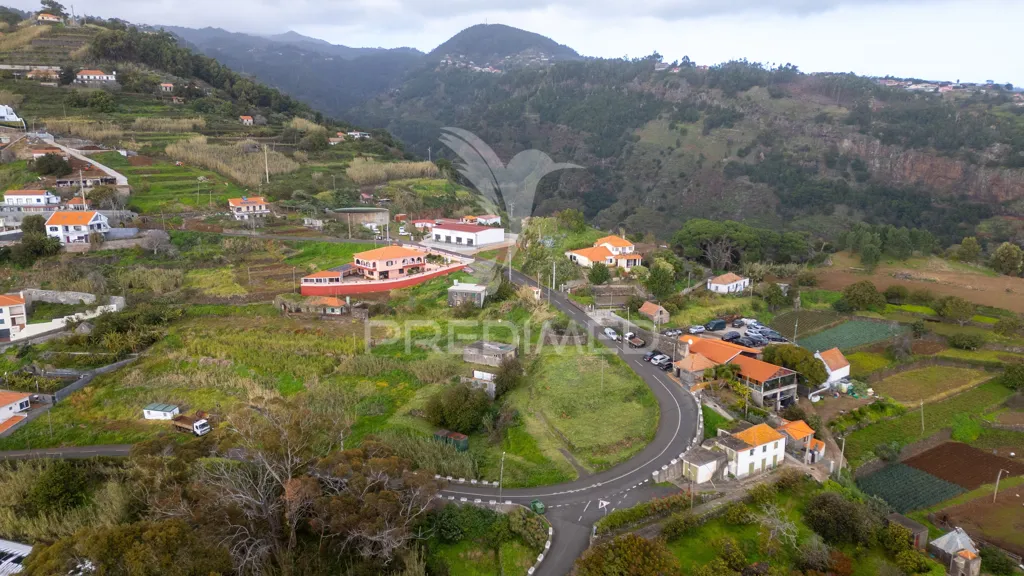Vue aérienne - Buildable Plot with Sea View in Caniço