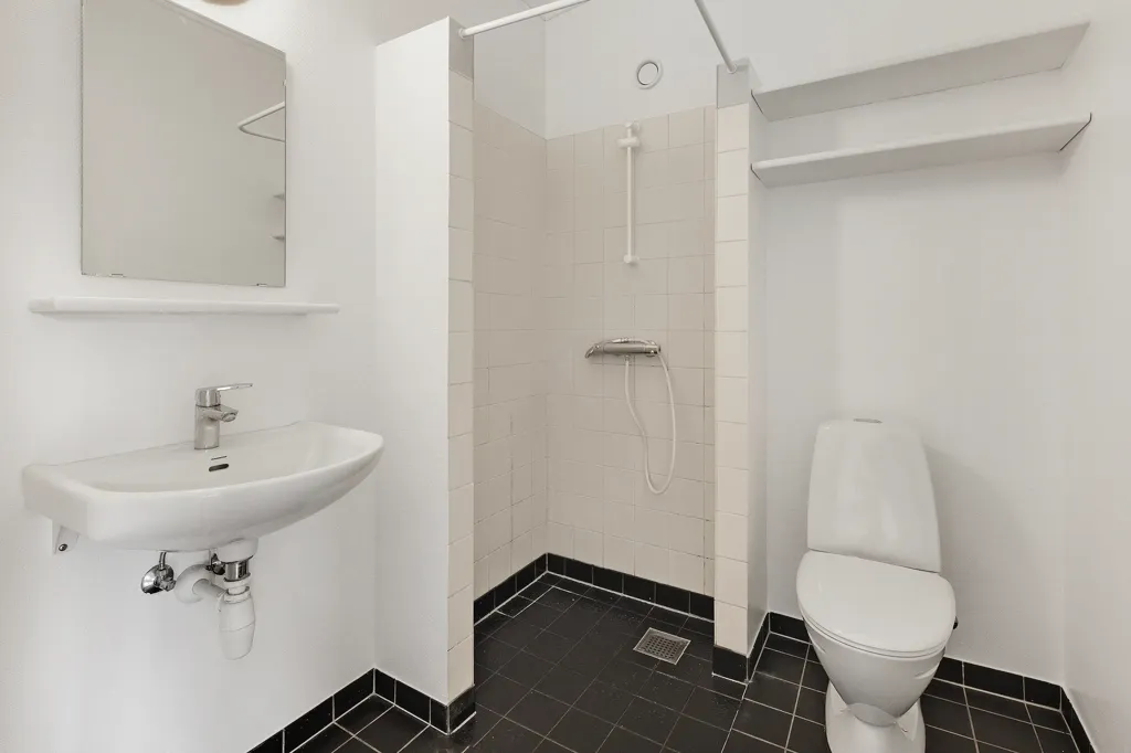 Vannitoad - 2-Bedroom Flat near Aalborg Centre