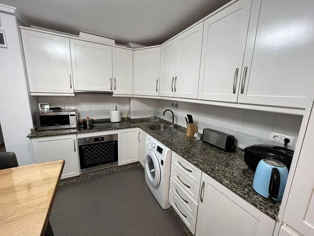 Cucina - Modern Apartment with Pool near Torrevieja Beach