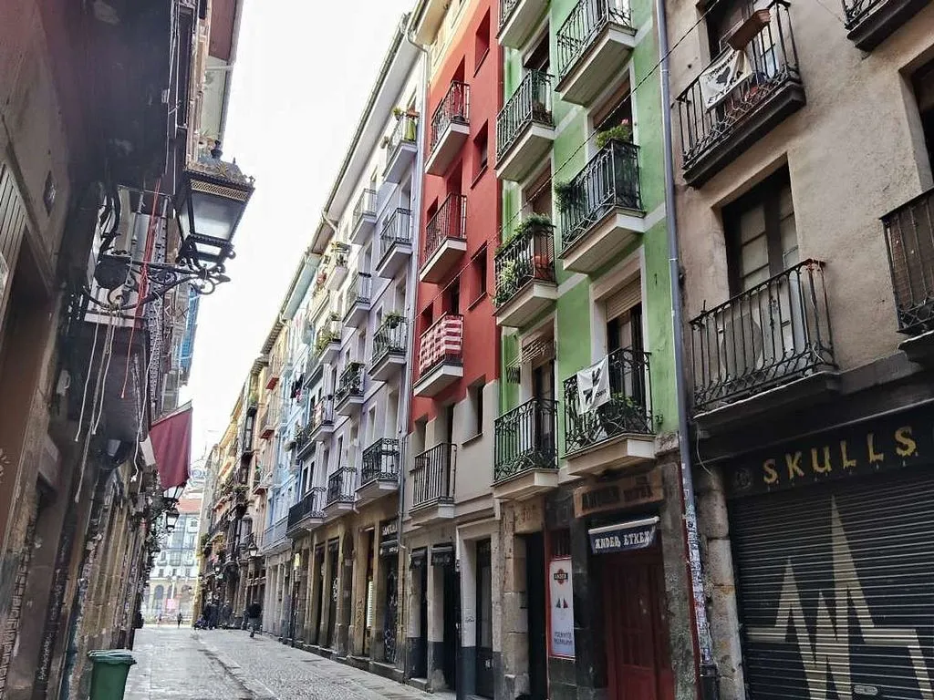 Extérieur - Reformed Flat with Balcony in Bilbao's Old Town