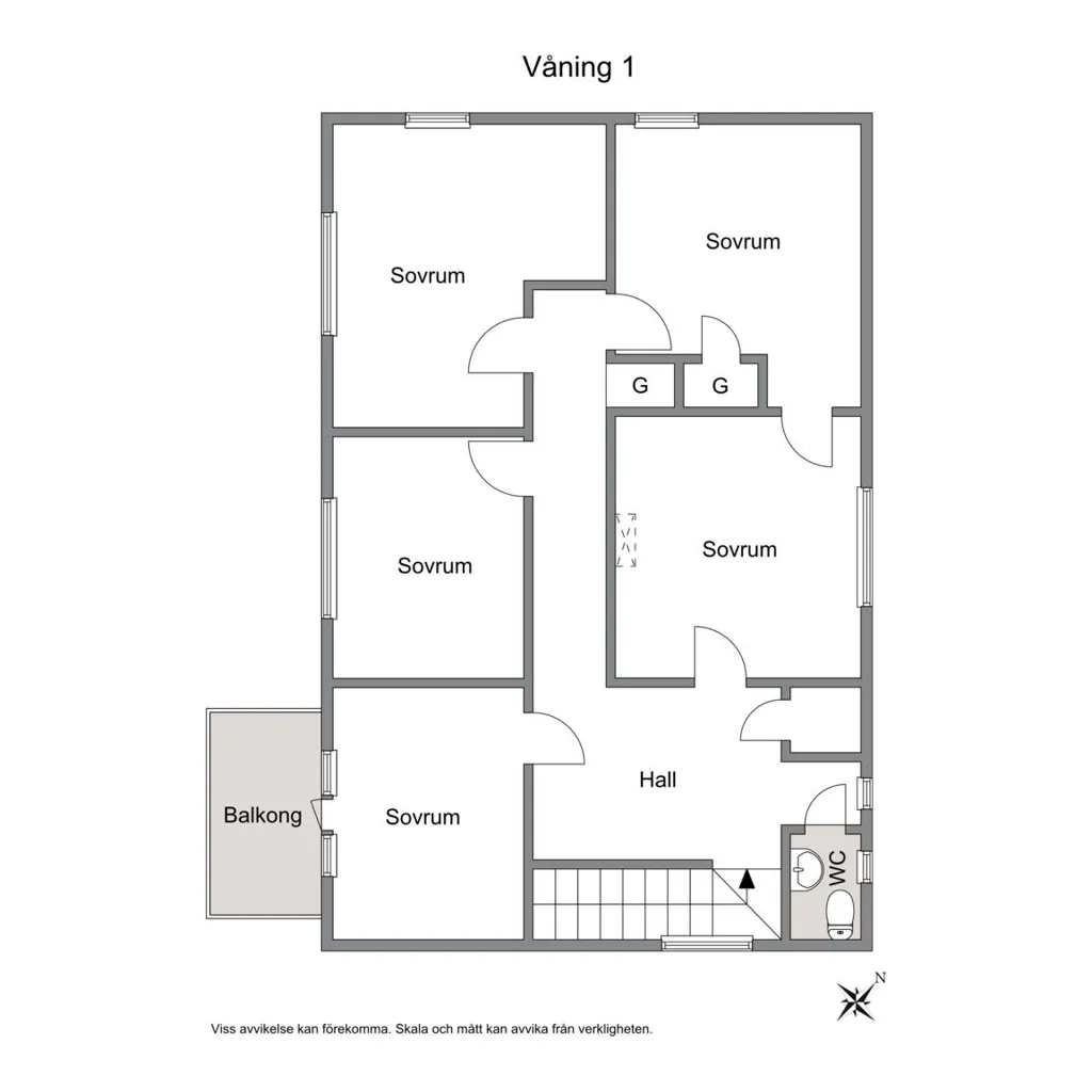Plaan - Funkis Villa with Garden in Osby