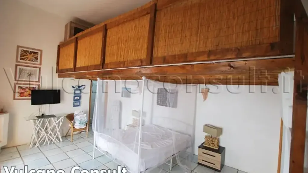 Camere da letto - Rustic Studio with Panoramic Sea View in Lipari