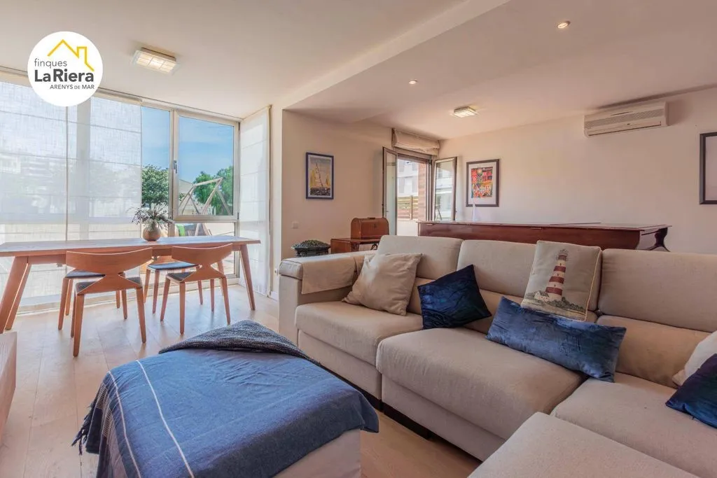 Séjour - Ground Floor Apartment with Pool in Sant Andreu de Llavaneres