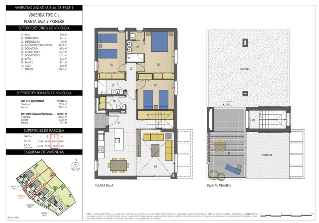 Plan - New Villa with Sea Views in Finestrat
