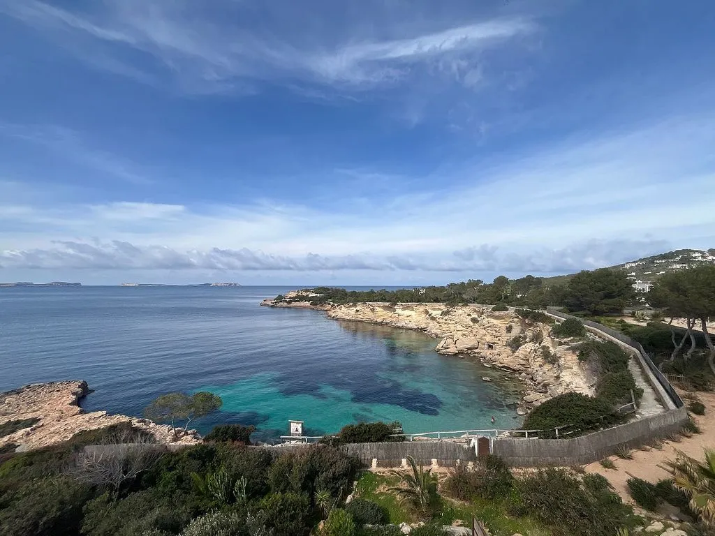 Jardin - Studio with Sea View in Sant Antoni de Portmany