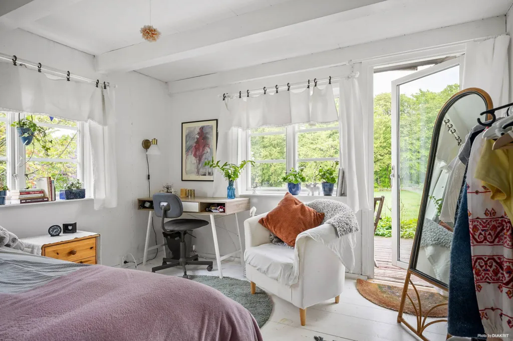 Chambres - Charming Yellow Cottage with Orchard in Scania