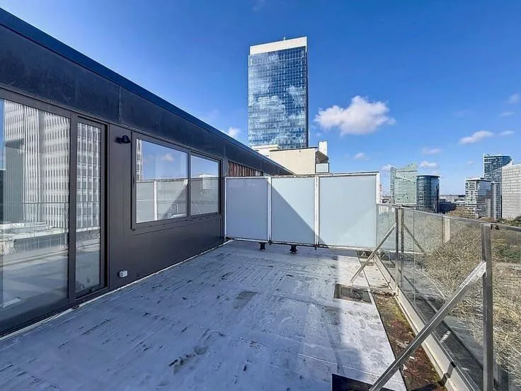 Terrasse - Appartement au Boulevard Bischoffsheim à Bruxelles